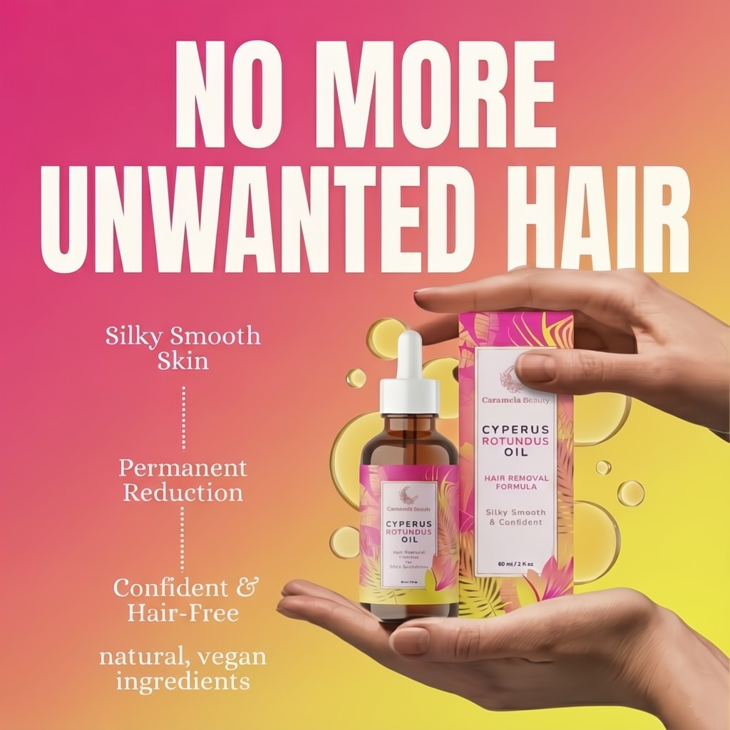 Cyperus Rotundus Oil for Hair Removal